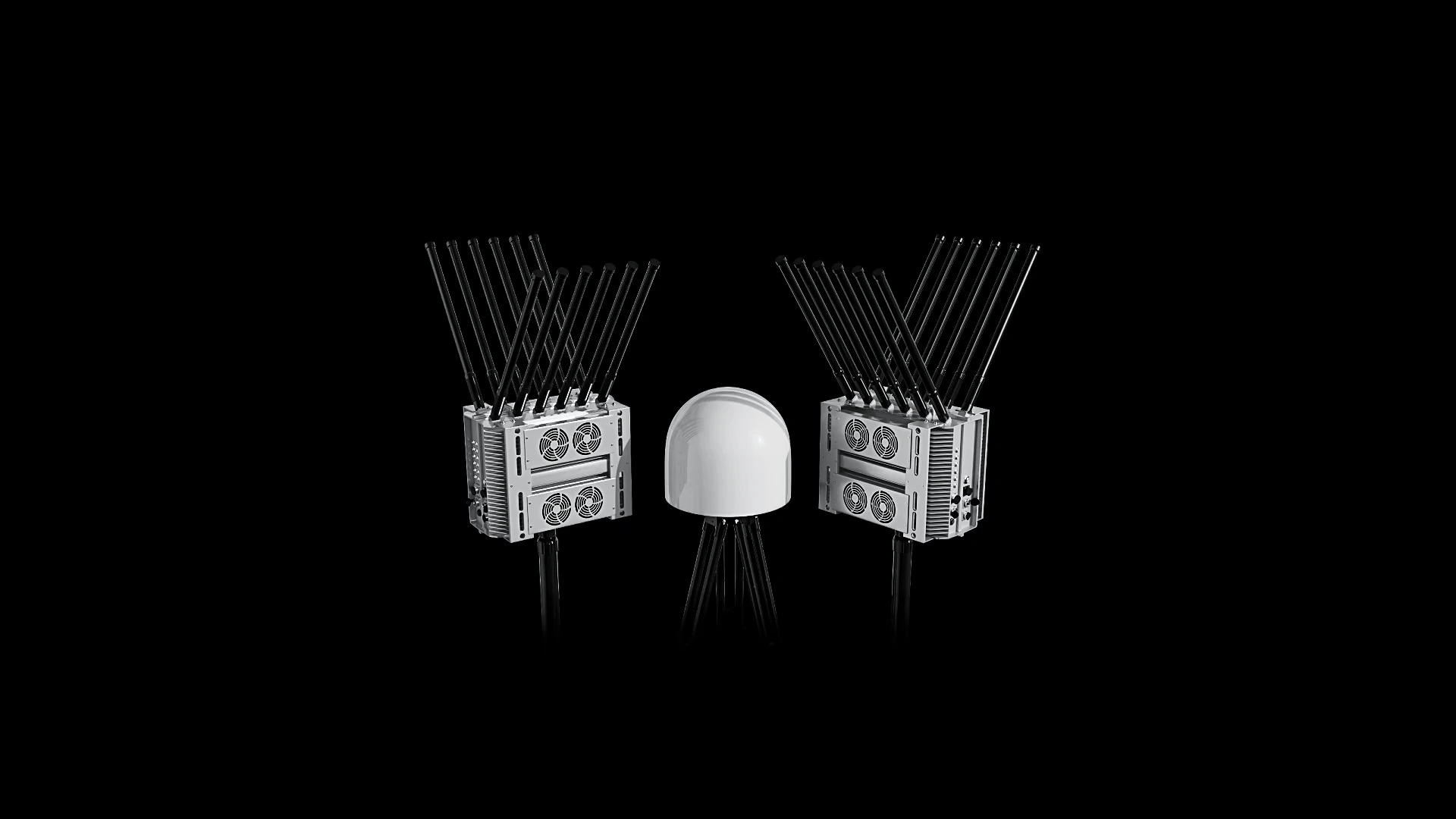 24-Channel UAV Detection & Countermeasure System