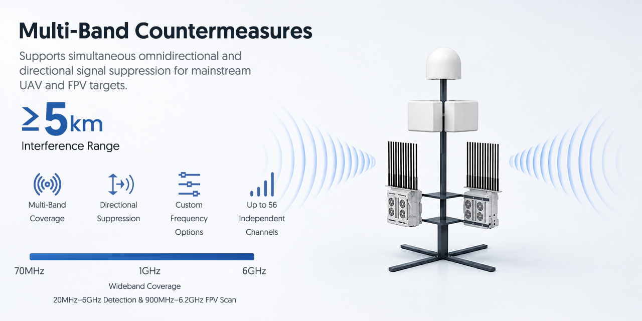Multi-Band Signal Management