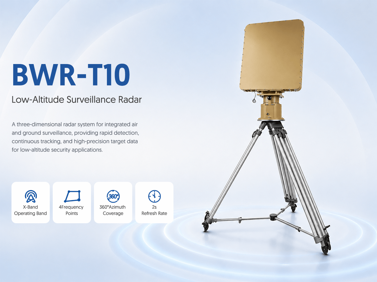 BWR-T10 Low-Altitude Surveillance Radar