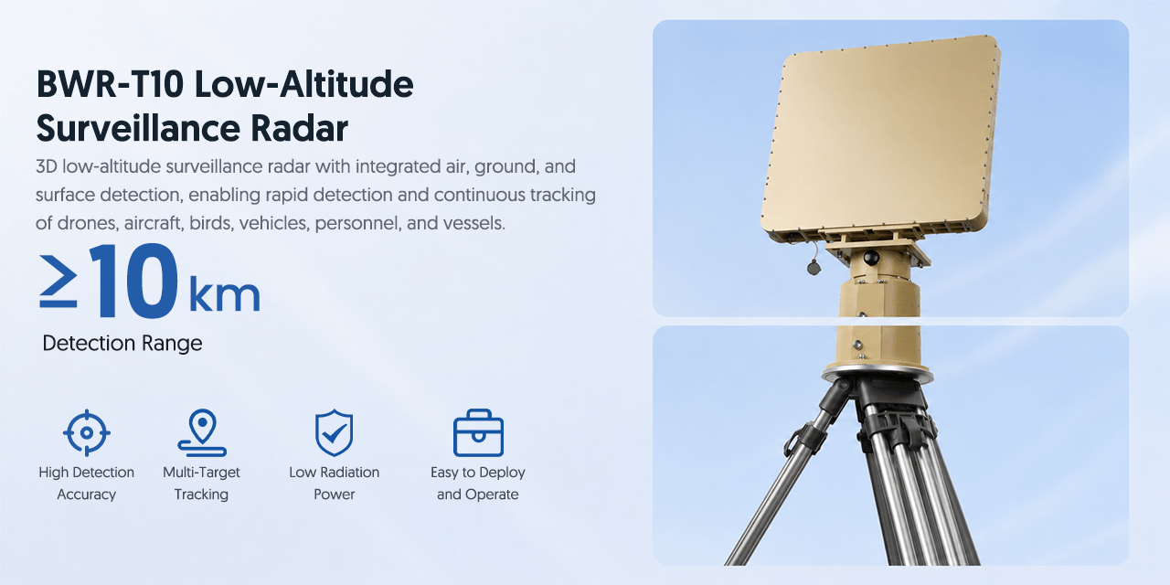 BWR-T10 Low-Altitude Surveillance Radar Detail
