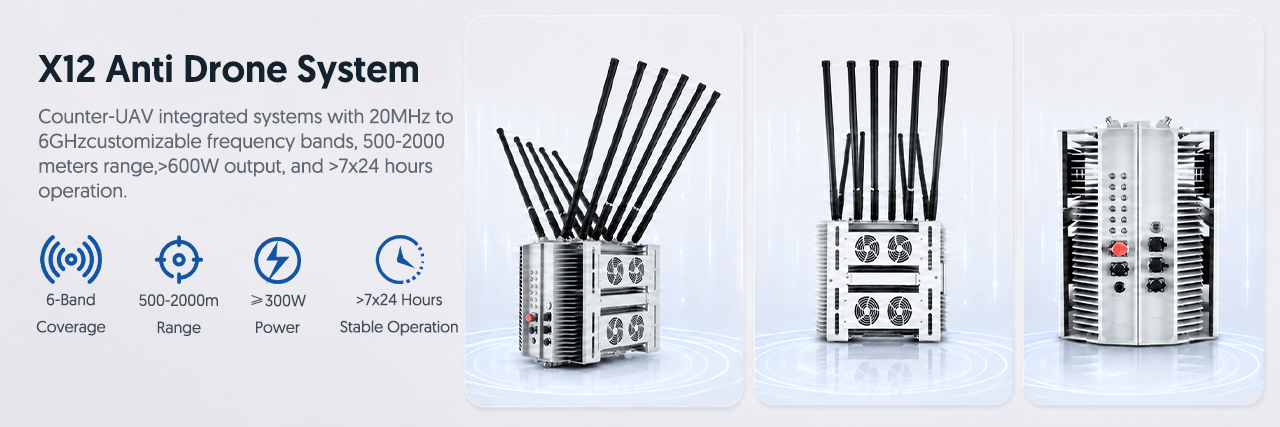 X12 Anti Drone System Details