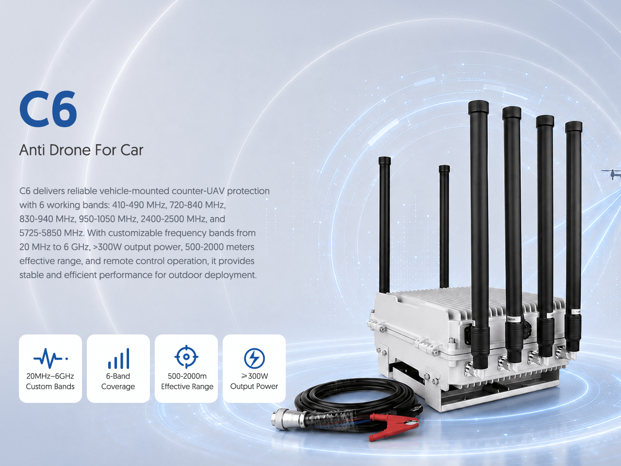 C6 Anti Drone For Car