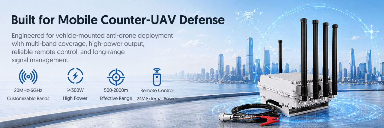 Built for Mobile Counter-UAV Defense