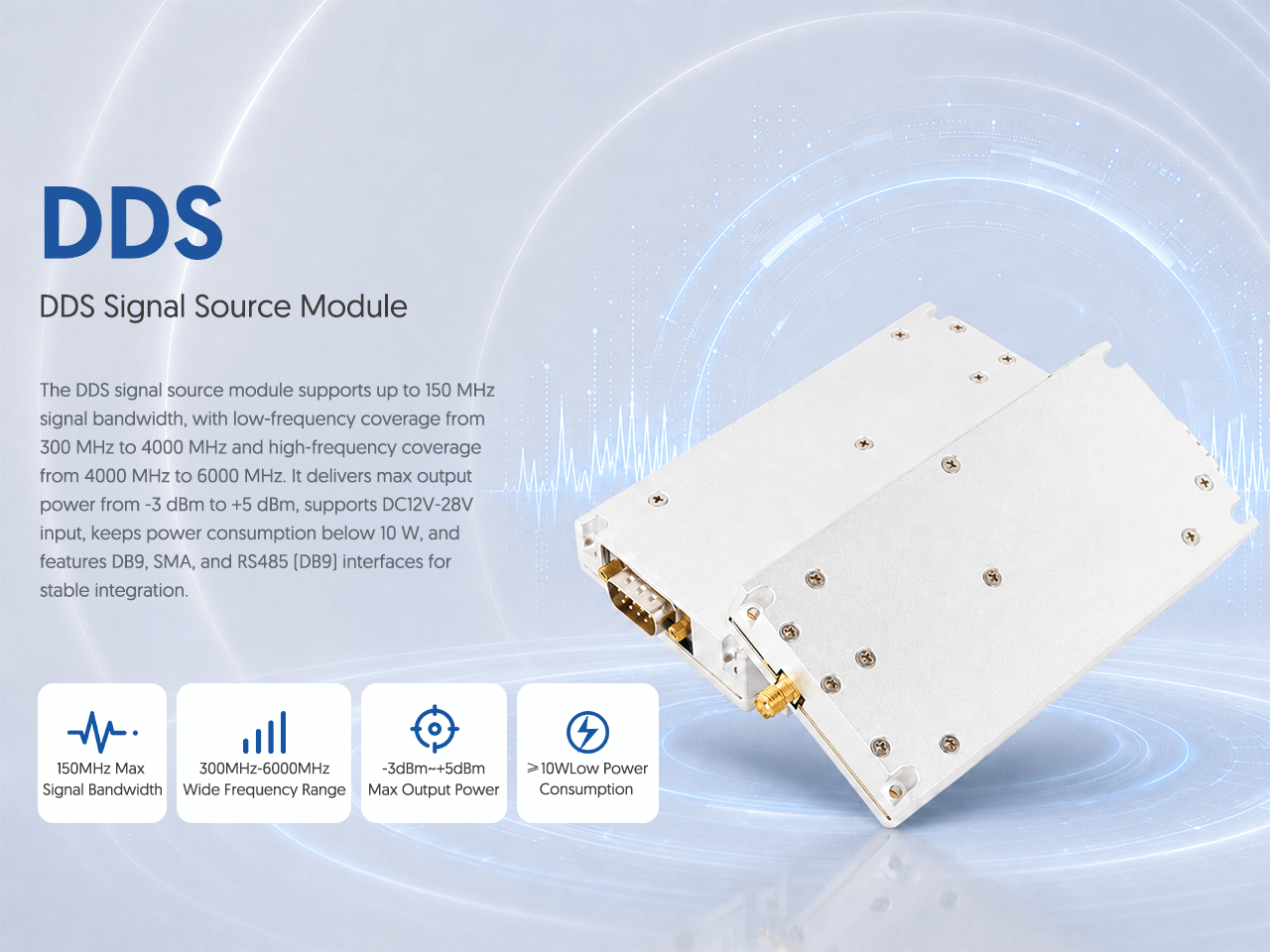 DDS Signal Source Module