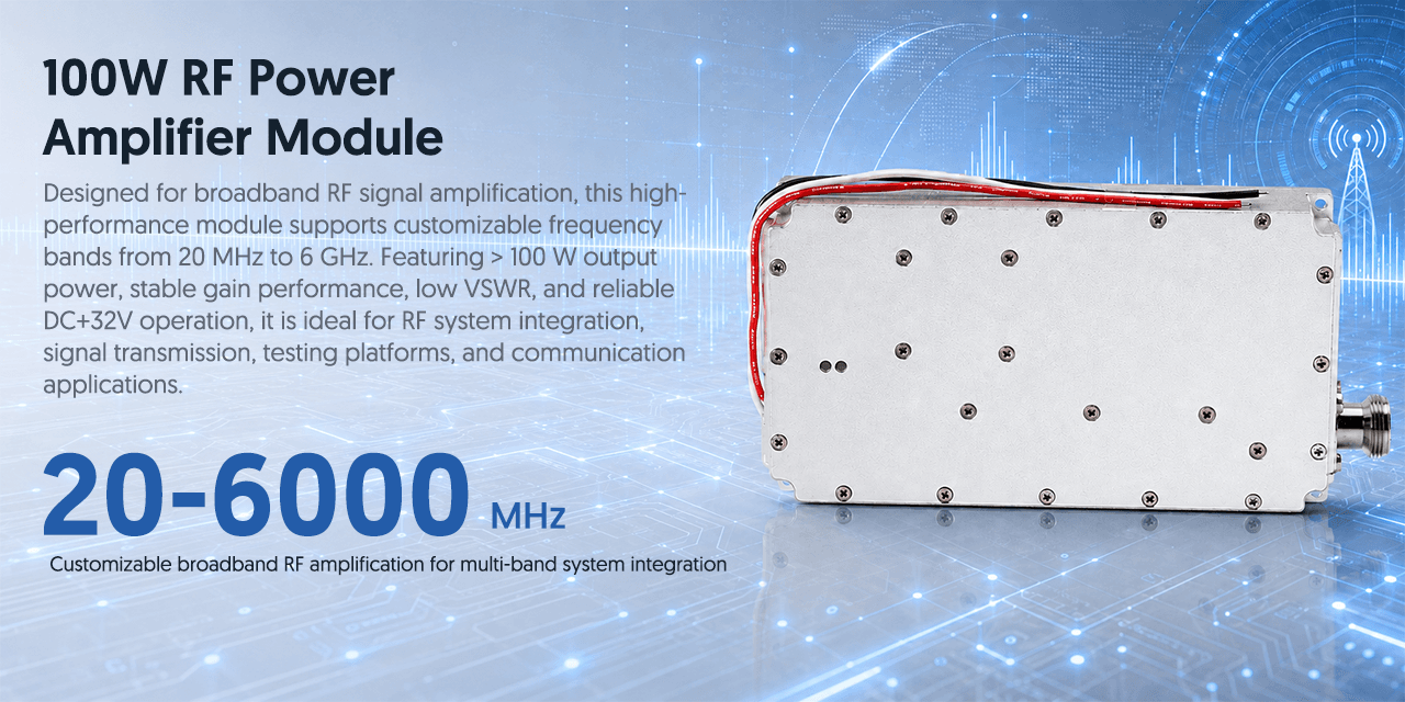 100W RF Power Amplifier Module