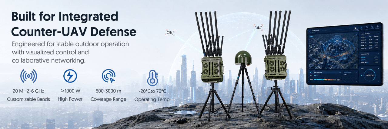 مصمم للدفاع المتكامل ضد UAV