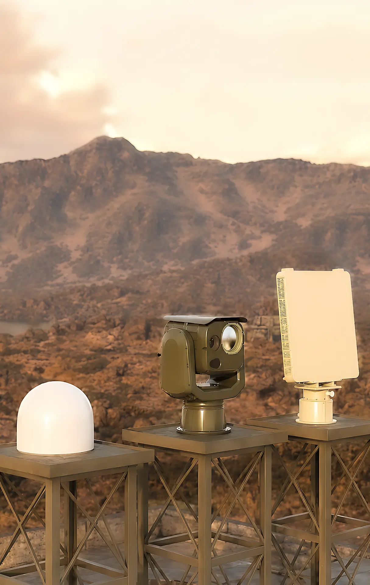 Integrated Fixed Anti-Drone Defense System