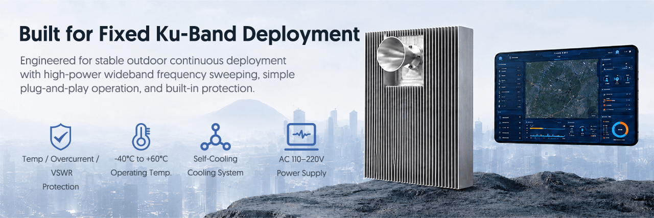 Built for Fixed Ku-Band Deployment
