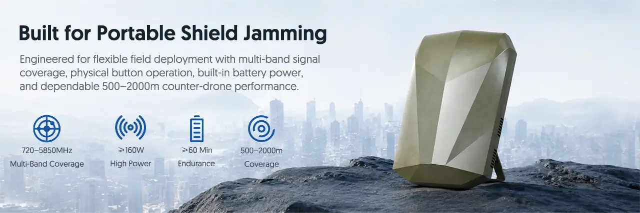 Built for Portable Shield Jamming