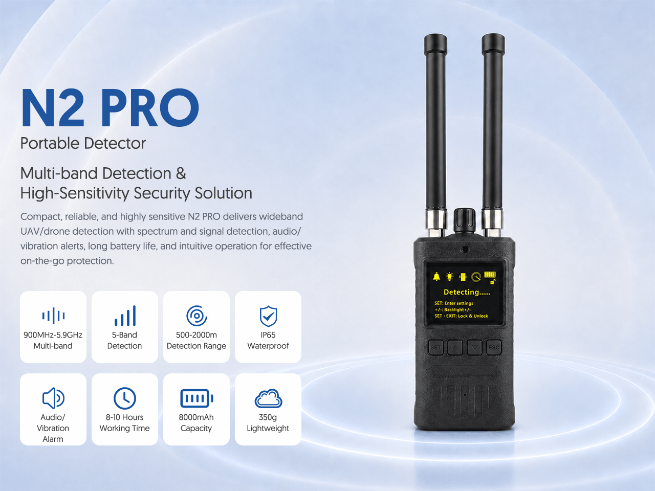 N2 PRO Portable Detector