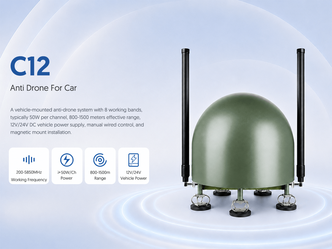 C12 Anti Drone For Car
