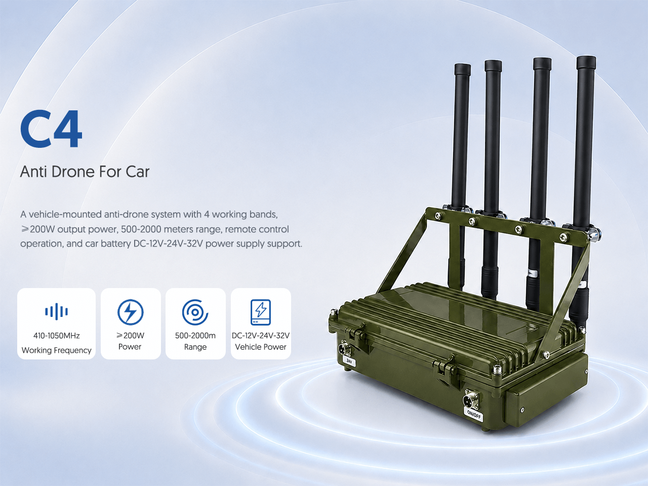 C4 Anti Drone For Car