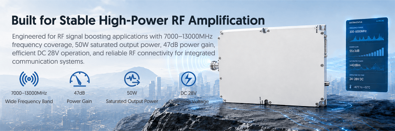 Built for Stable High-Power RF Amplification