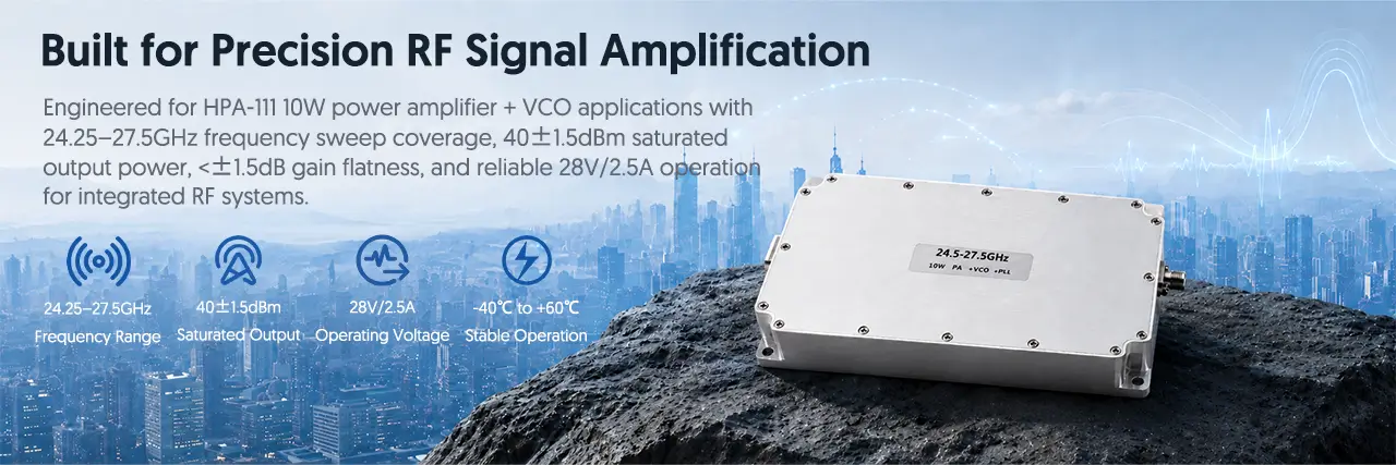 Built for Precision RF Signal Amplification
