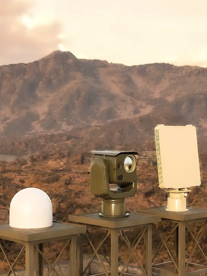 Integrated Fixed Anti-Drone Defense System